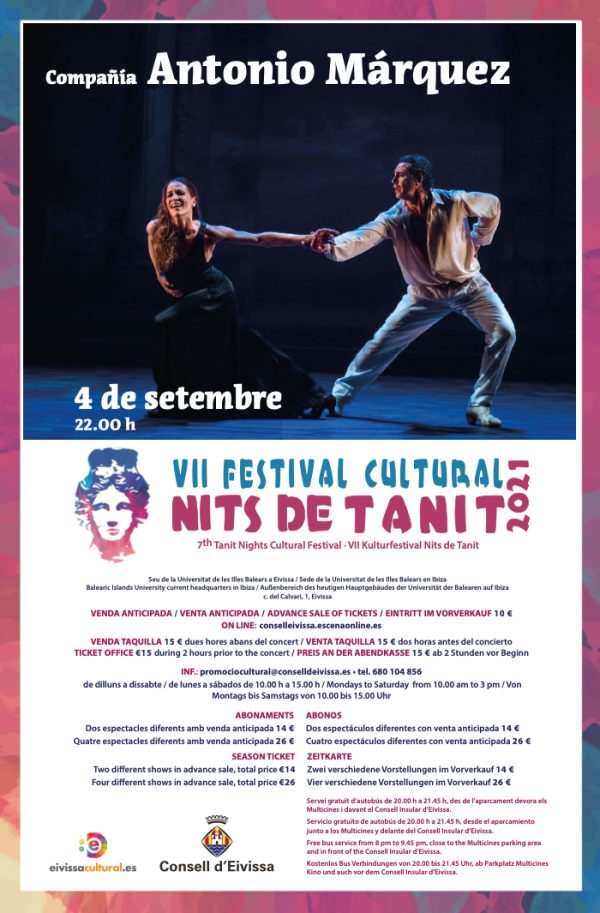 VII Festival Cultural Nits de Tanit 2021: Compañía Antonio Márquez